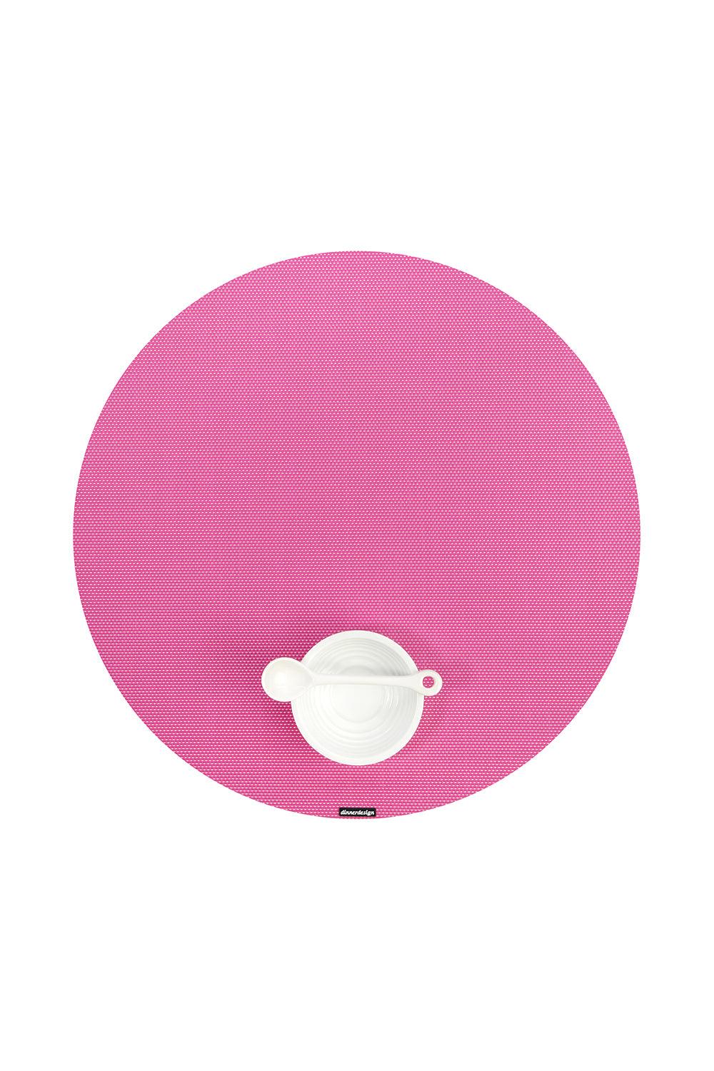 Dinnerdesign-Siena Fuscia Yuvarlak Amerikan Servis 40 cm-Sunum Aksesuarları-1-Milagron.com
