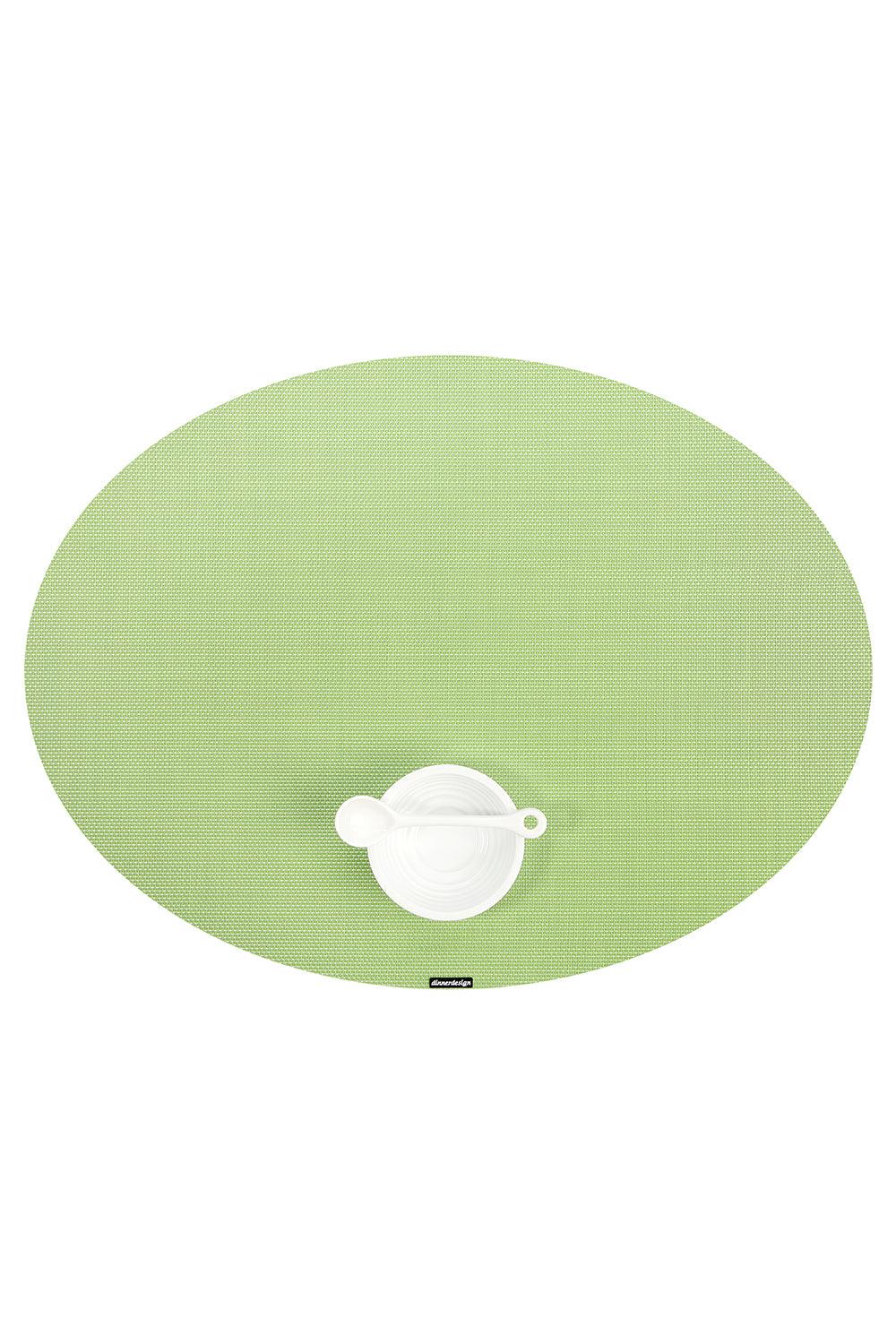 Dinnerdesign-Siena Lime Oval Amerikan Servis 36x49 cm-Sunum Aksesuarları-1-Milagron.com