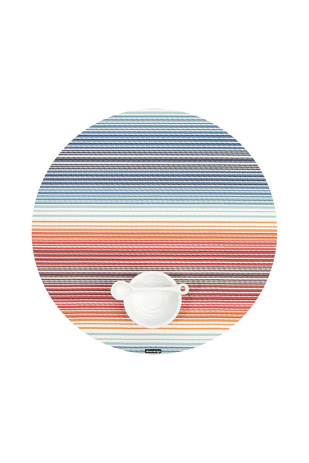 Dinnerdesign-Stripe Jungle Yuvarlak Amerikan Servis 40 cm-Sunum Aksesuarları-2-Milagron.com
