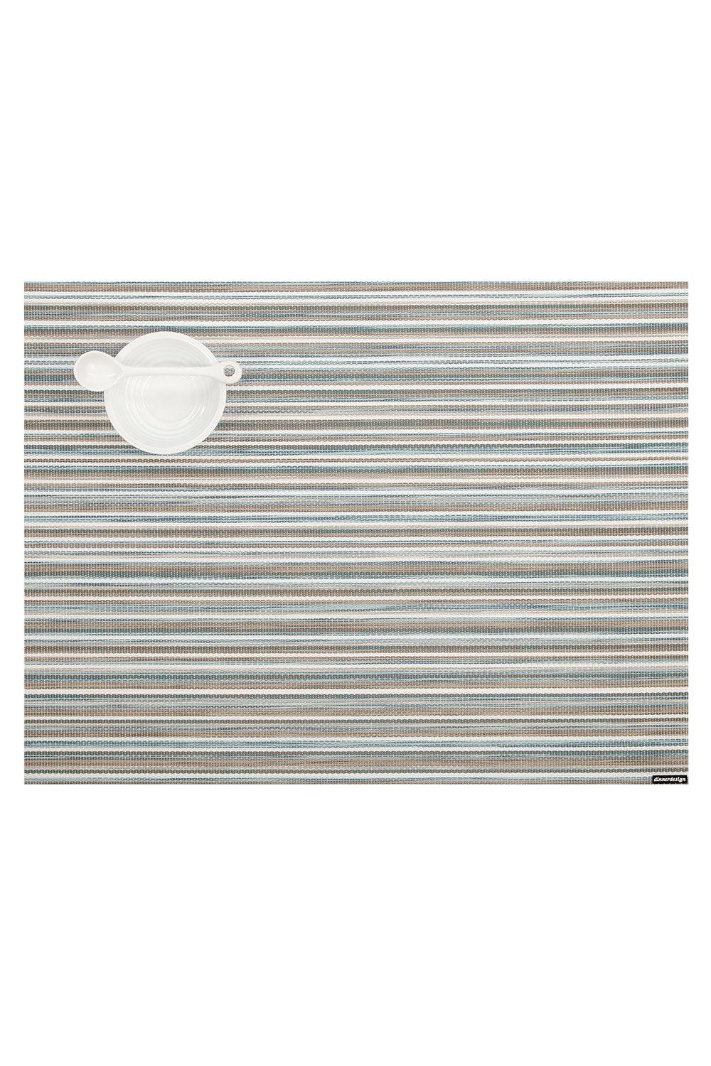 Dinnerdesign-Stripe Willow Dikdörtgen Amerikan Servis 34x45 cm-Sunum Aksesuarları-1-Milagron.com