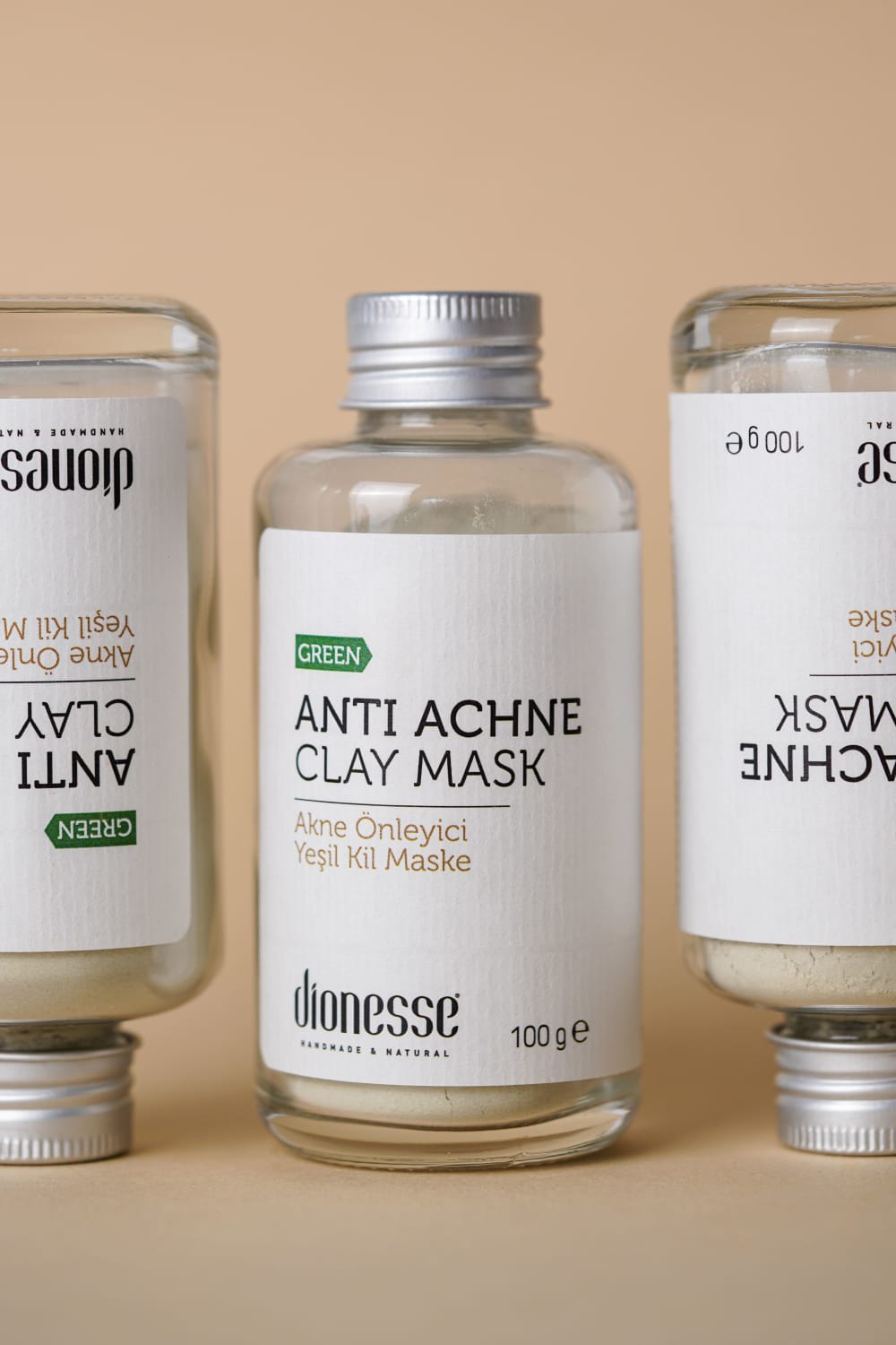 Dionesse-Akne Önleyici Detoks Yeşil Kil 100gr-Yüz Maskesi-4-Milagron.com