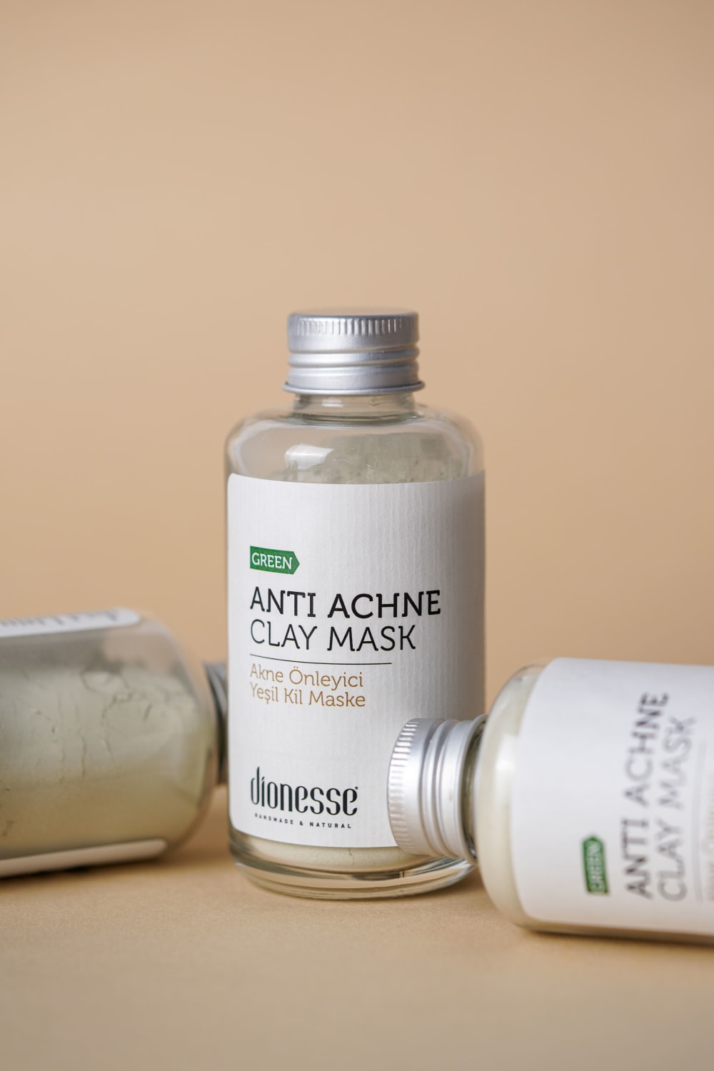 Dionesse-Akne Önleyici Detoks Yeşil Kil 100gr-Yüz Maskesi-5-Milagron.com