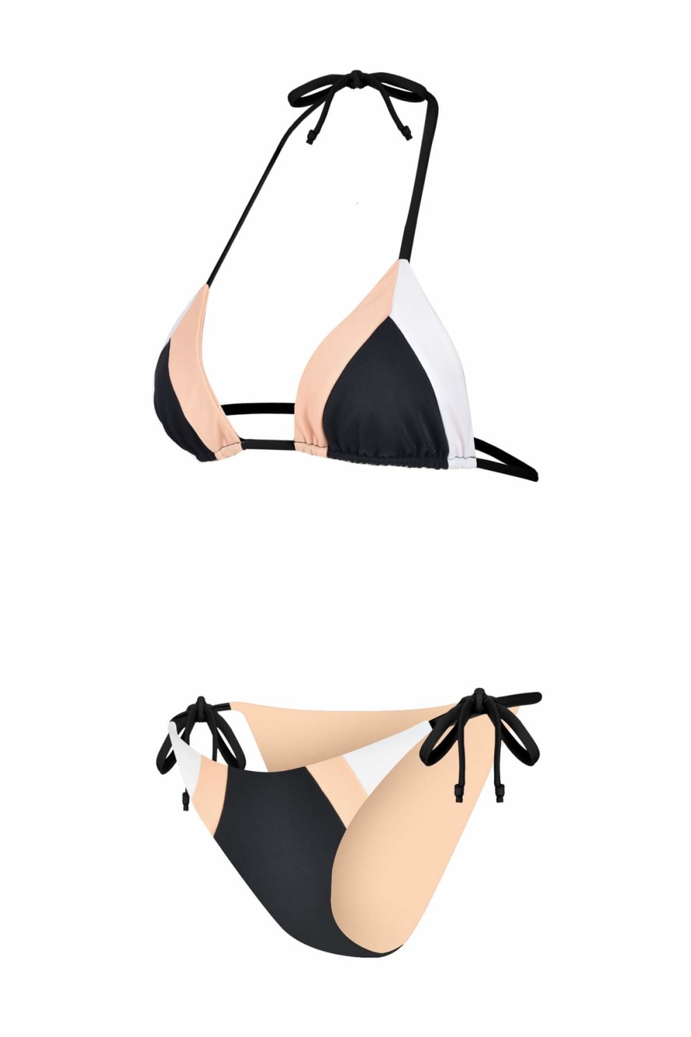 Direct Message-Dalia Bikini In Black-Bikini & Mayo-3-Milagron.com