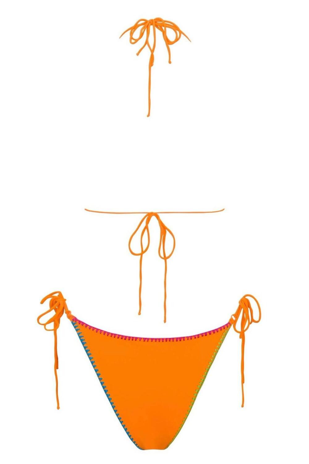 Direct Message-Deja Hand Embroidered Bikini İn Yellow-Bikini & Mayo-2-Milagron.com