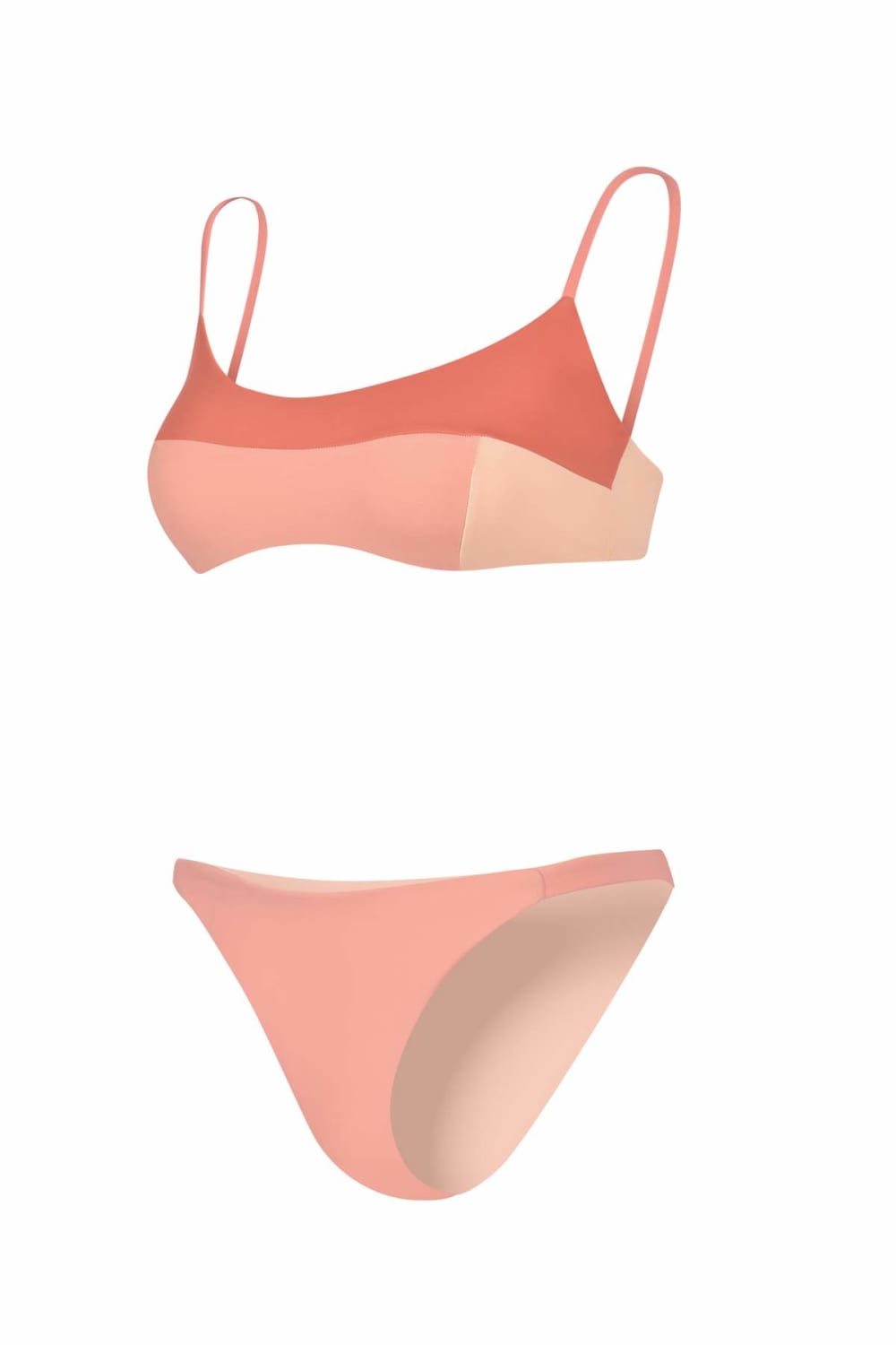 Direct Message-La Peonia Bikini In Pink-Bikini & Mayo-1-Milagron.com