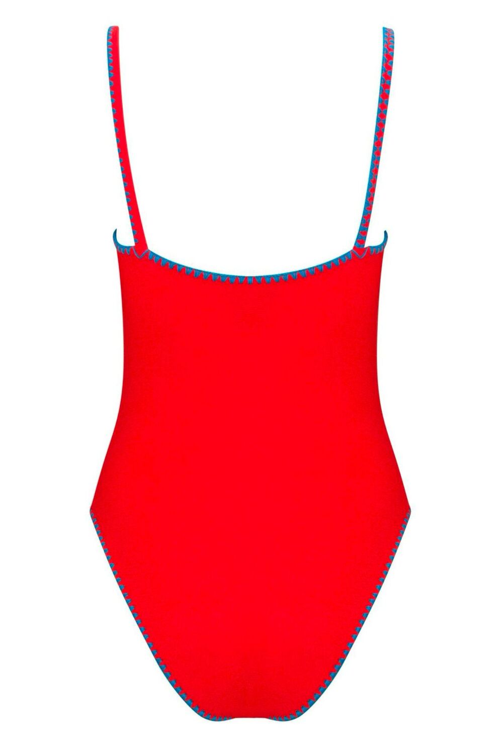 Direct Message-Meghan Towel One Piece Hand Embroidered İn Red-Bikini & Mayo-2-Milagron.com