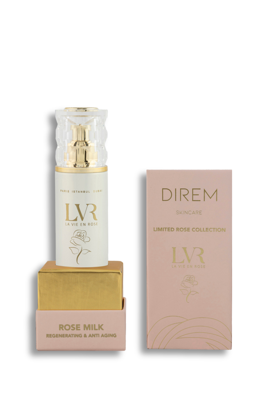 Direm Beauty-Doğal Ve Saf İçerikli, Yaşlanma Karşıtı, Aydınlatıcı Ve Onarıcı Gül Sütü-Yüz Nemlendiricisi-3-Milagron.com