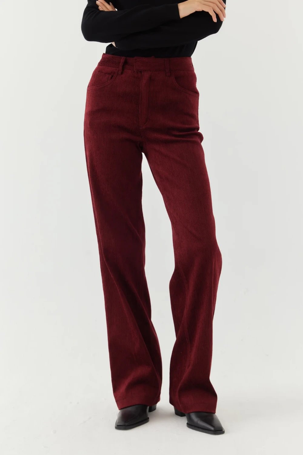 Disq London-Chilli Velvet Pants-Pantolon-5-Milagron.com