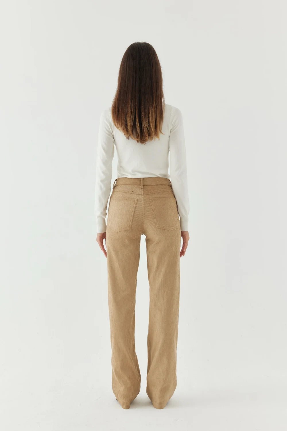 Disq London-Oat Velvet Pants-Pantolon-3-Milagron.com