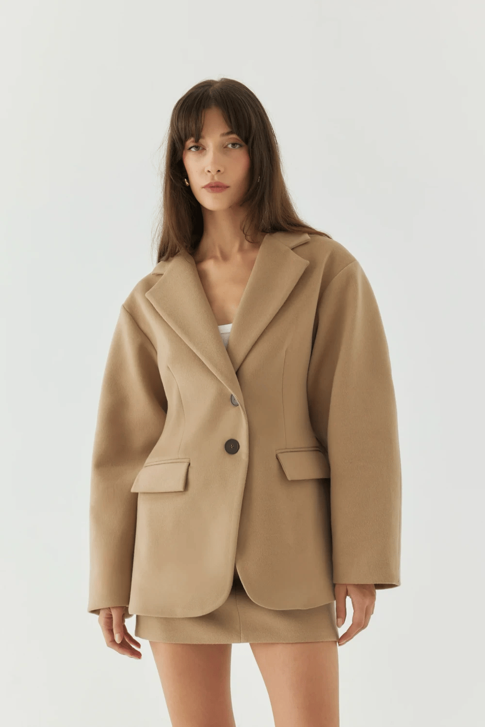 Disq London-Sculptured Wool Jacket-Ceket-1-Milagron.com