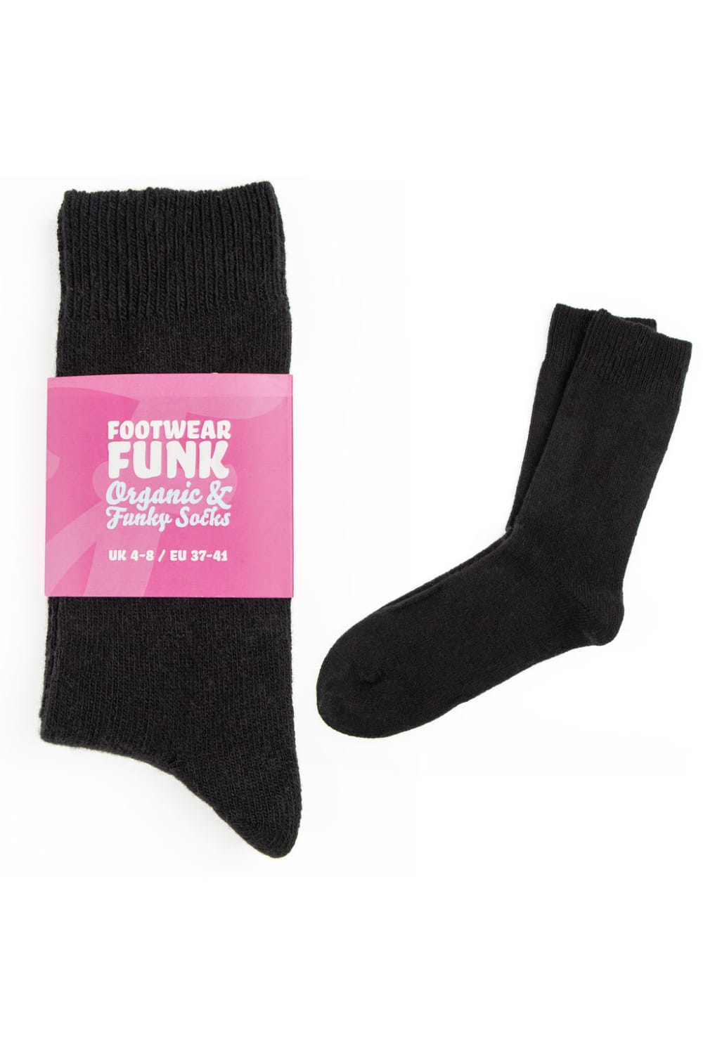 Do Not Wear This-Organik Kuzu Yünü Çorap Midnight Raven-Çorap-3-Milagron.com