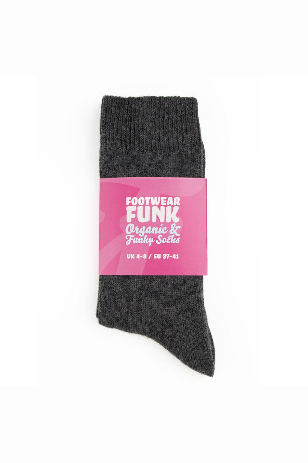 Do Not Wear This-Organik Kuzu Yünü Çorap Smoky Heather-Çorap-3-Milagron.com