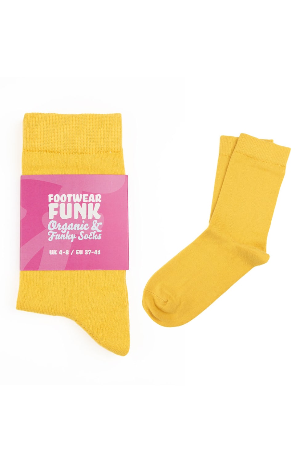 Do Not Wear This-Organik Pamuk Çorap Yellow Fizz-Çorap-1-Milagron.com