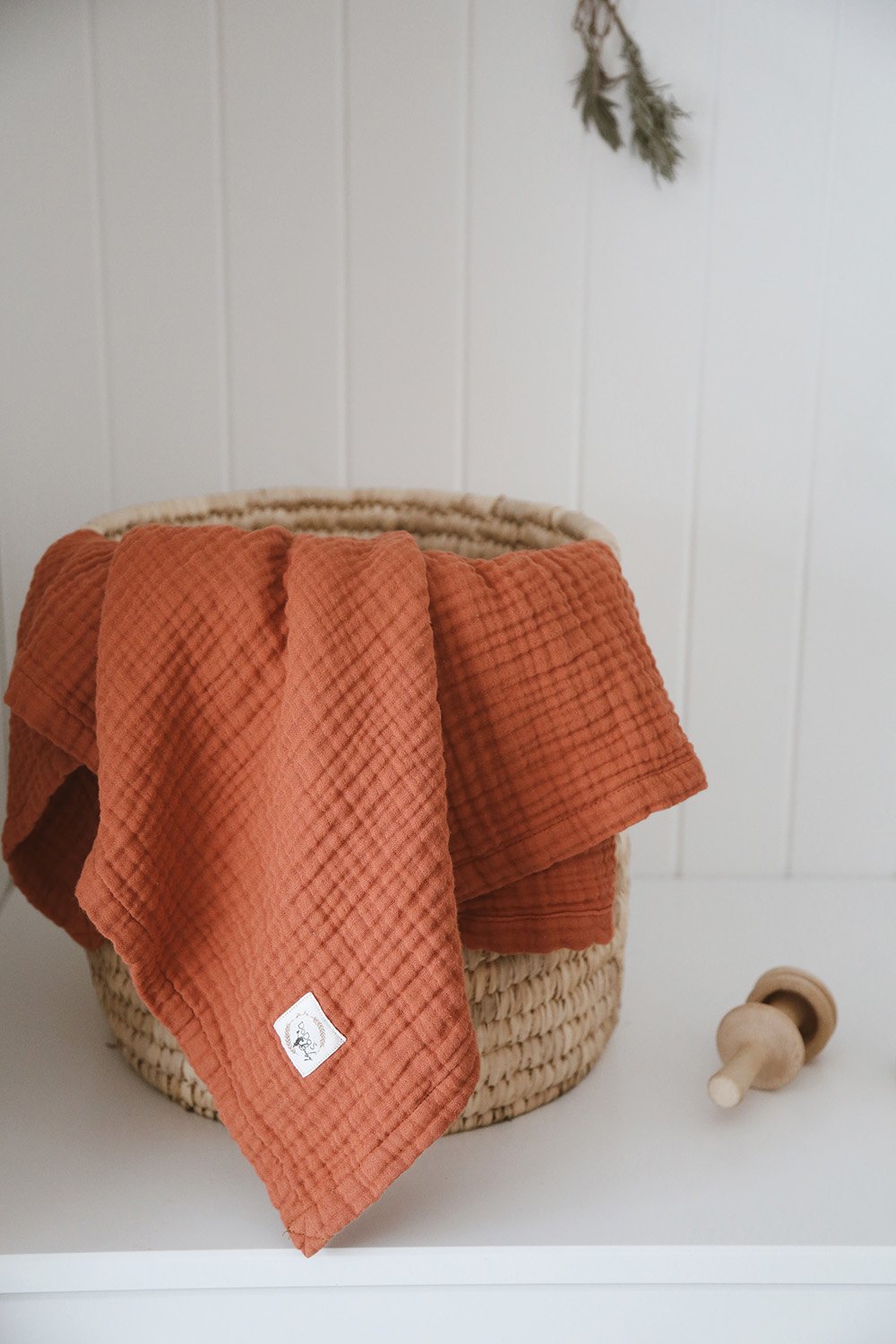 DoDo'S Baby-Dört Katli Ki̇remi̇t Renk Düz Desen Organi̇k Müsli̇n Örtü-Yatak Örtüsü-7-Milagron.com