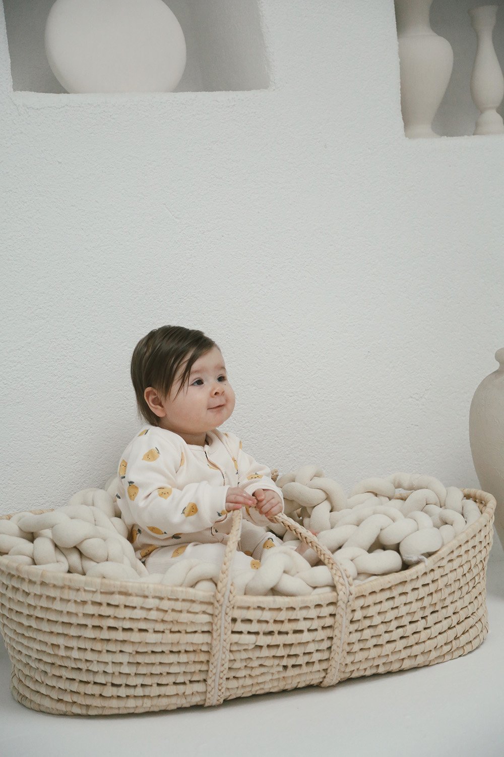 DoDo'S Baby-Li̇mon Desen Organi̇k Kaşkorse Bebek Tulum-Çocuk Elbise & Tulum-3-Milagron.com