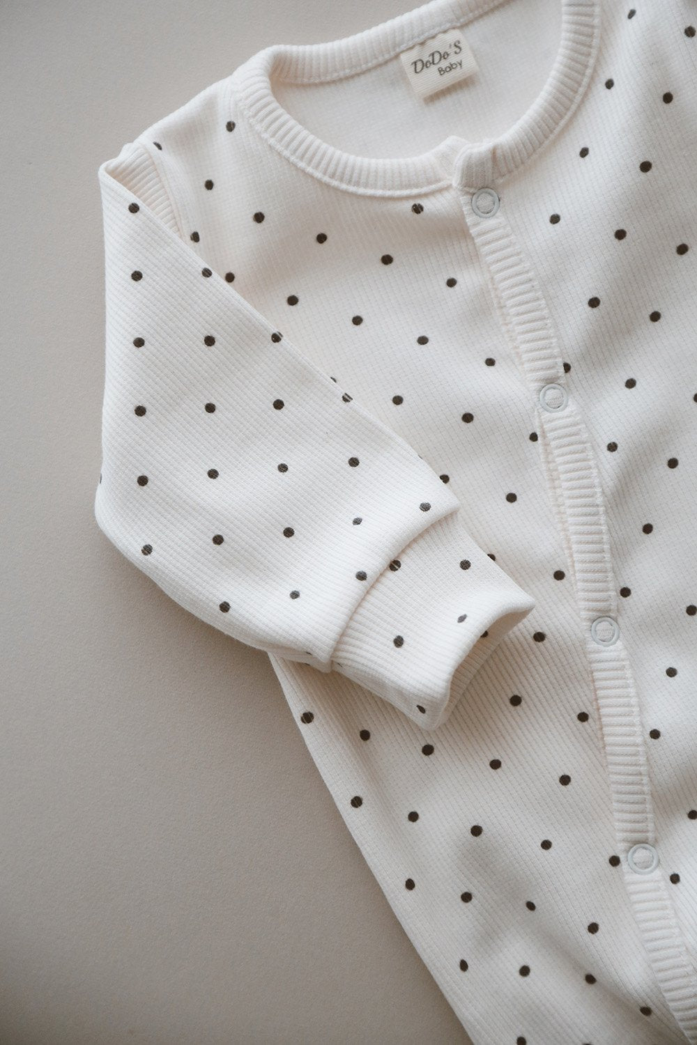 DoDo'S Baby-Nokta Desenli̇ Organi̇k Kaşkorse Bebek Tulum-Çocuk Elbise & Tulum-10-Milagron.com