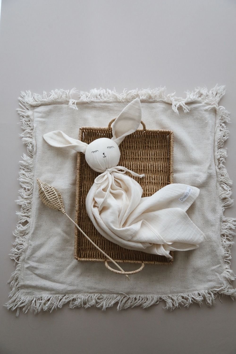 DoDo'S Baby-Pamuk Ekru Renk Müsli̇n Sevi̇mli̇ Uyku Arkadaşi-Bebek Oyuncakları-11-Milagron.com