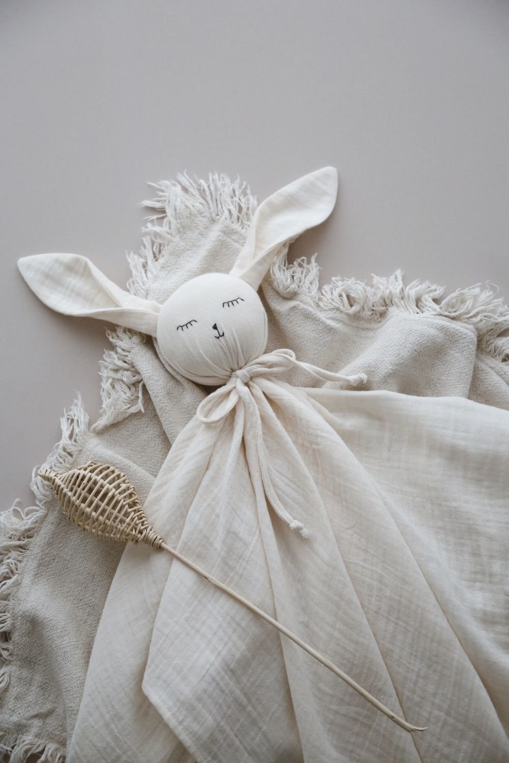 DoDo'S Baby-Pamuk Ekru Renk Müsli̇n Sevi̇mli̇ Uyku Arkadaşi-Bebek Oyuncakları-5-Milagron.com