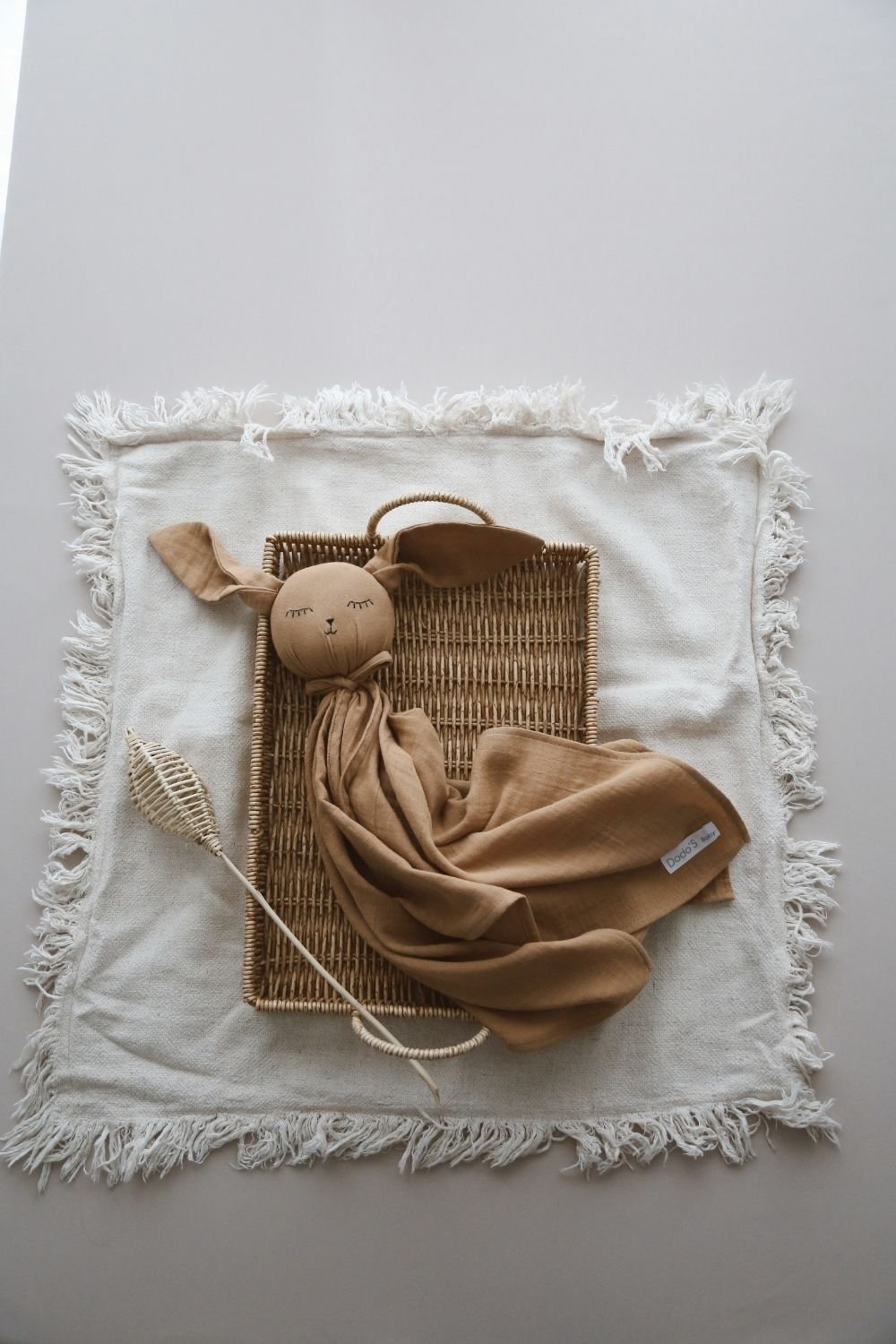 DoDo'S Baby-Pamuk Kahverengi̇ Renk Müsli̇n Sevi̇mli̇ Uyku Arkadaşi-Bebek Oyuncakları-3-Milagron.com