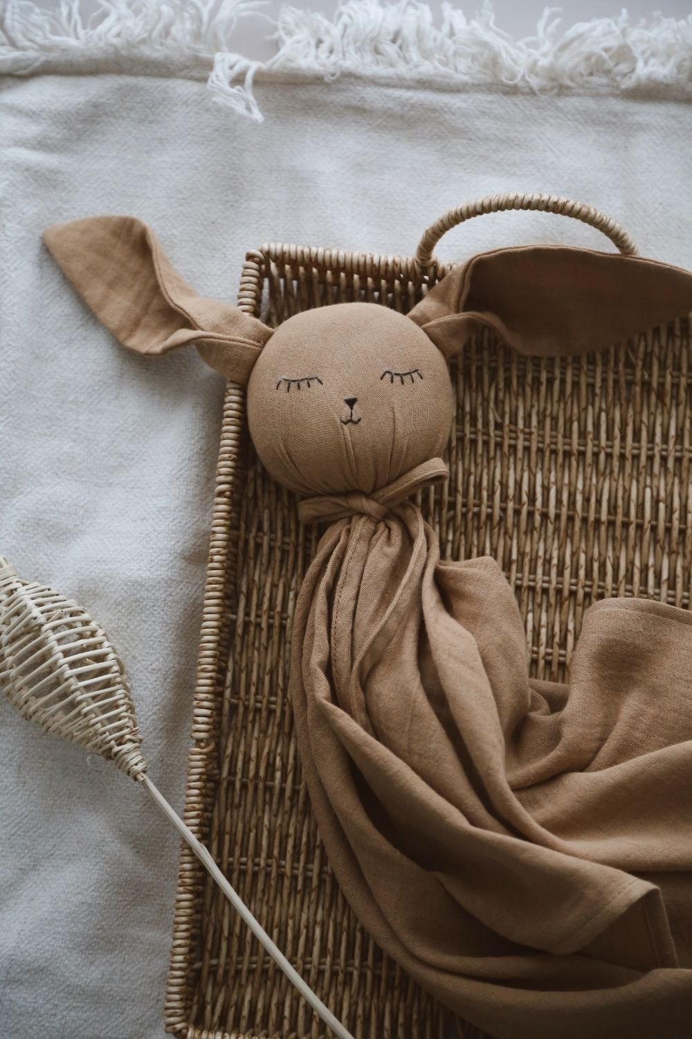 DoDo'S Baby-Pamuk Kahverengi̇ Renk Müsli̇n Sevi̇mli̇ Uyku Arkadaşi-Bebek Oyuncakları-6-Milagron.com