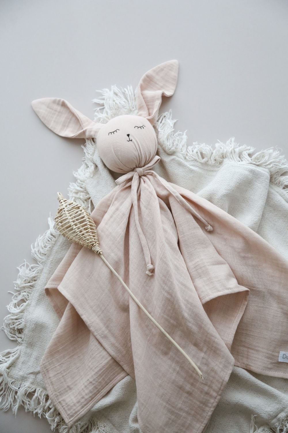 DoDo'S Baby-Pamuk Somon Renk Müsli̇n Sevi̇mli̇ Uyku Arkadaşi-Bebek Oyuncakları-2-Milagron.com