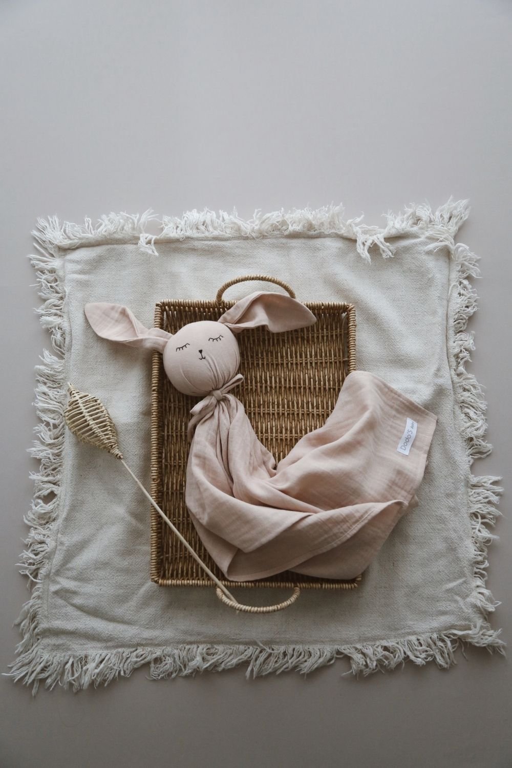 DoDo'S Baby-Pamuk Somon Renk Müsli̇n Sevi̇mli̇ Uyku Arkadaşi-Bebek Oyuncakları-3-Milagron.com