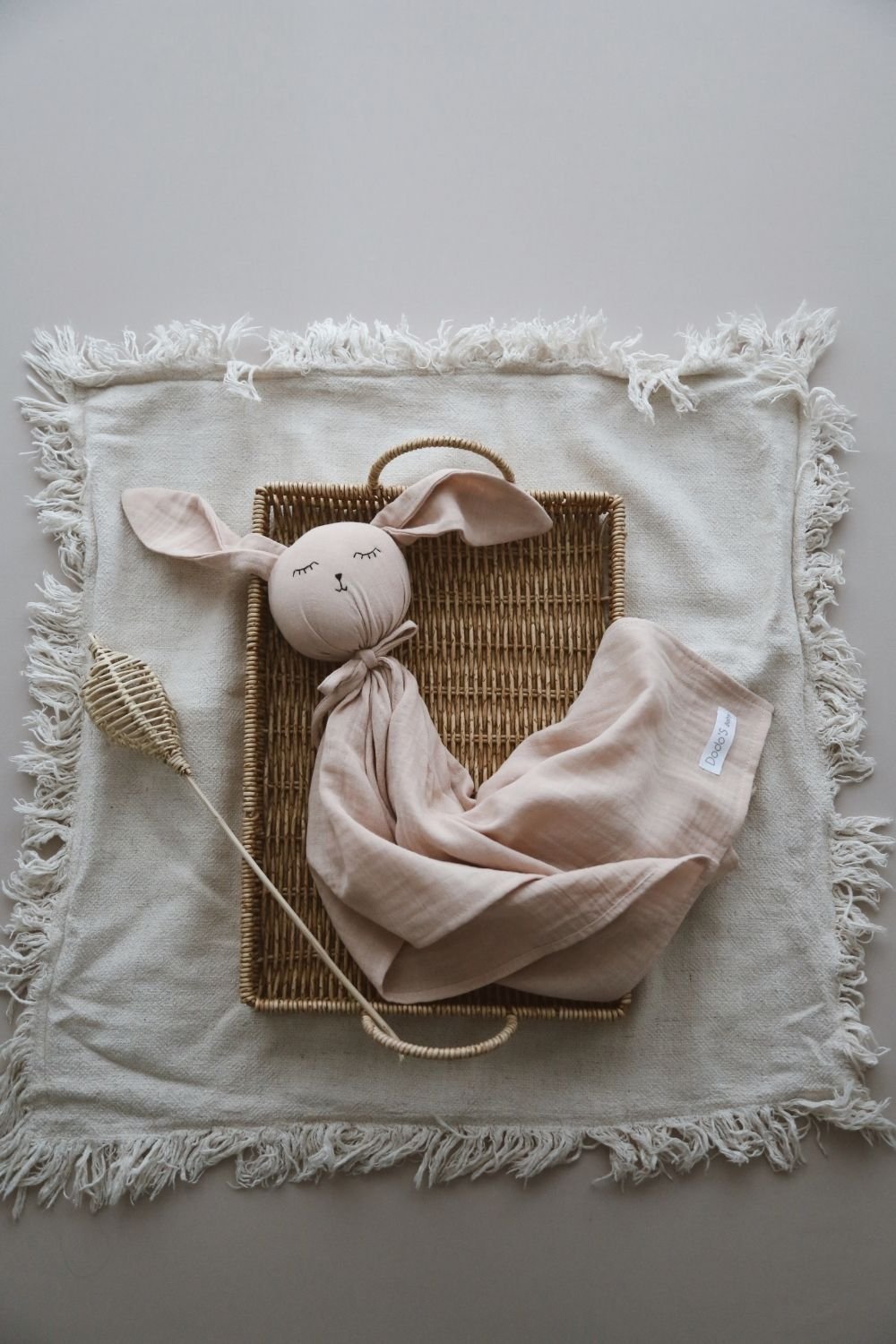 DoDo'S Baby-Pamuk Somon Renk Müsli̇n Sevi̇mli̇ Uyku Arkadaşi-Bebek Oyuncakları-6-Milagron.com