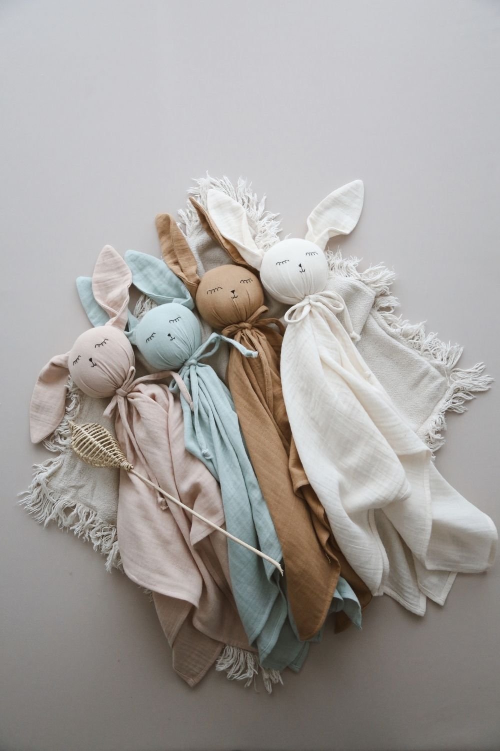 DoDo'S Baby-Pamuk Somon Renk Müsli̇n Sevi̇mli̇ Uyku Arkadaşi-Bebek Oyuncakları-7-Milagron.com