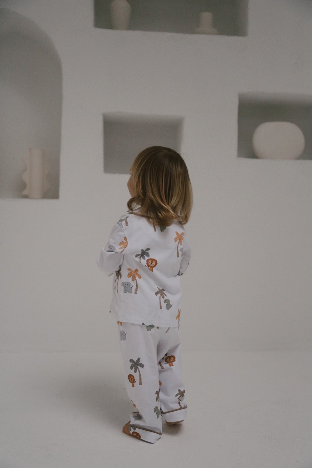 DoDo'S Baby-Safari̇ Temali Alt-üst Pi̇jama Takimi (erkek Çocuk)-İç Giyim & Pijama-6-Milagron.com