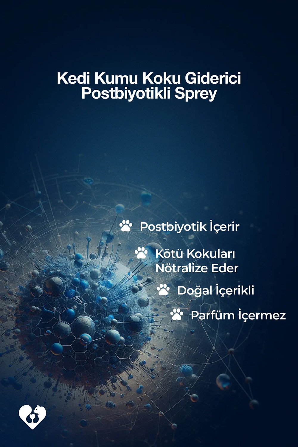Docho-Kedi Kumu Koku Giderici Postbiyotikli Sprey 500 Ml-Kedi-3-Milagron.com