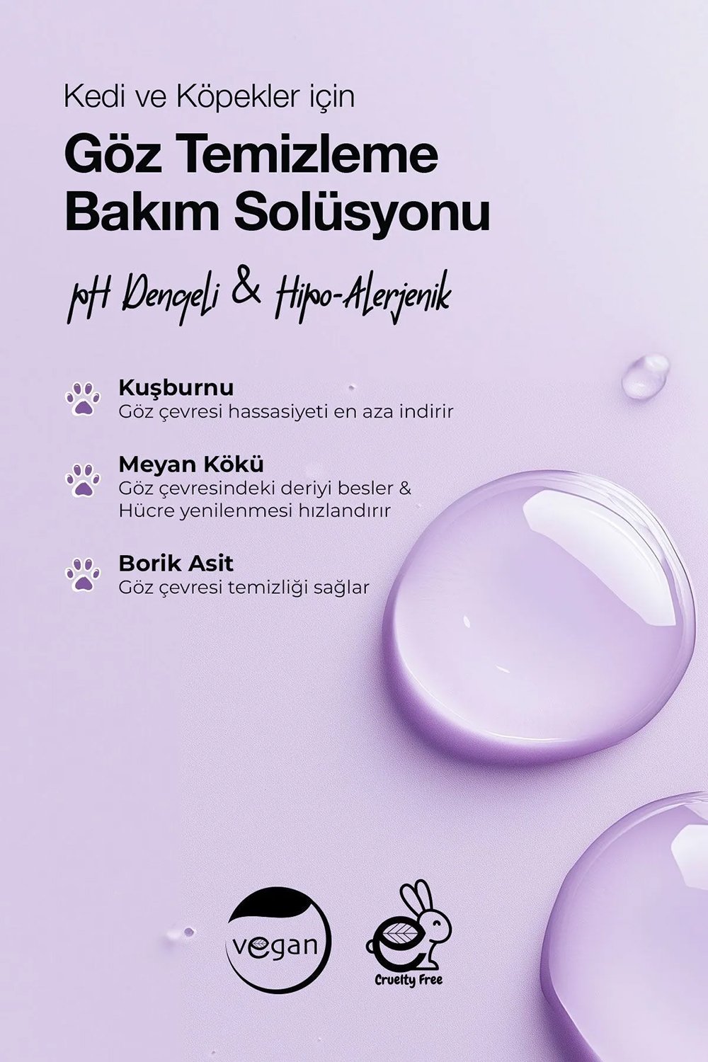 Docho-Kedi Ve Köpek Göz Temizleme Ve Bakım Solüsyonu 50 Ml-Kedi-3-Milagron.com