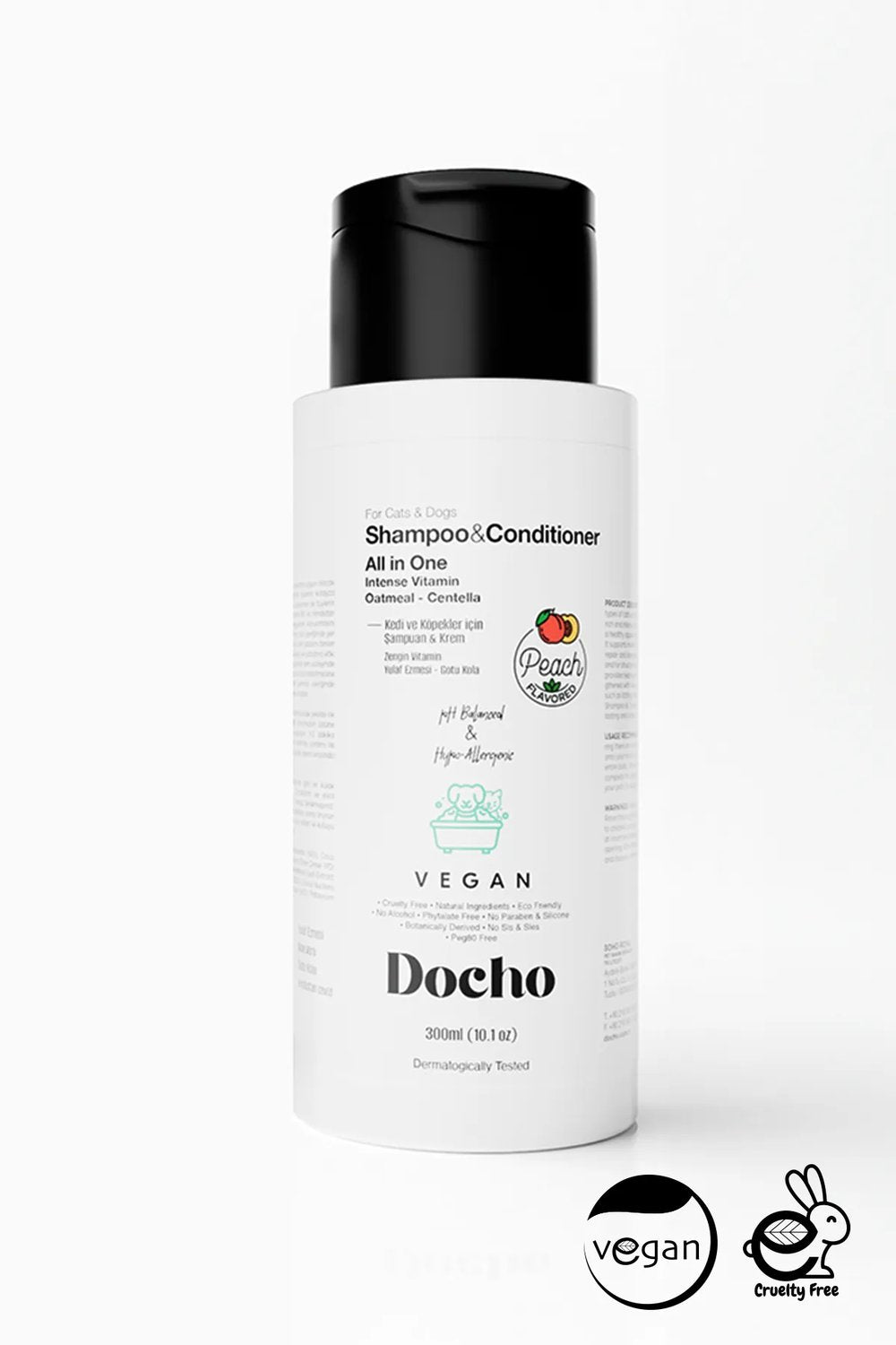 Docho-Şampuan Ve Krem - All İn One - Zengin Vitamin 300 Ml-Köpek-1-Milagron.com