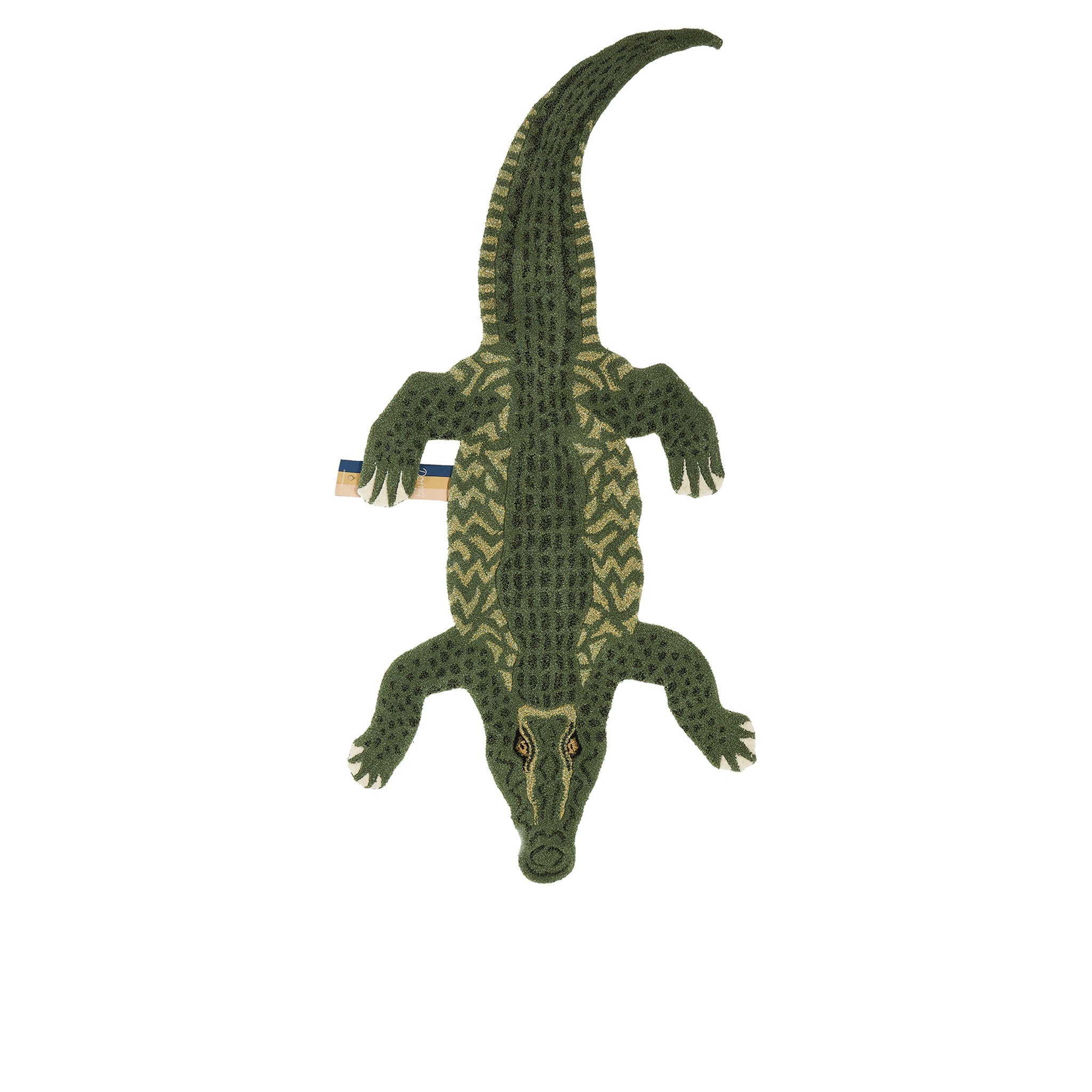 Coolio Timsah Figürlü Büyük Boy Halı ( 193Cm X 898Cm )