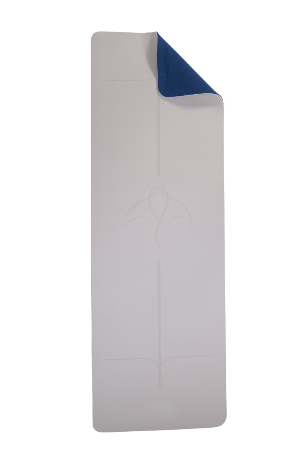 Dokuznet-Mantaray Studio Series Grey-navy Blue-6mm Yoga Ve Pilates Matı-Yoga Matı-1-Milagron.com