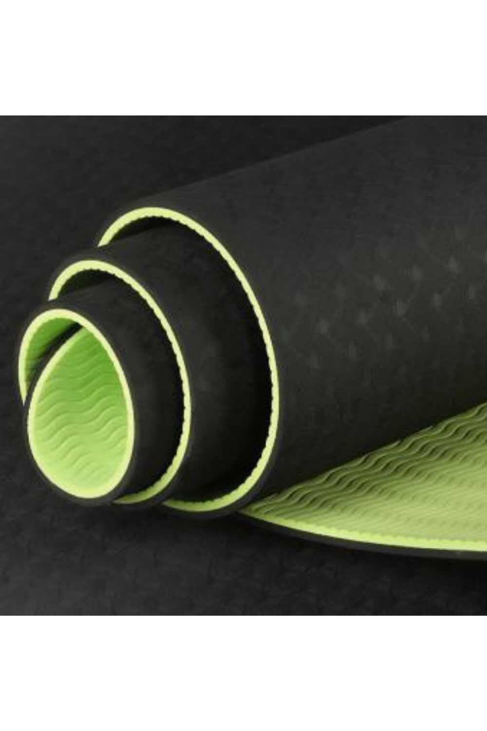 Dokuznet-Seeka Yoga Stüdyo Serisi Tpe Yoga Mat-charcoal - Yeşil-Yoga Matı-2-Milagron.com