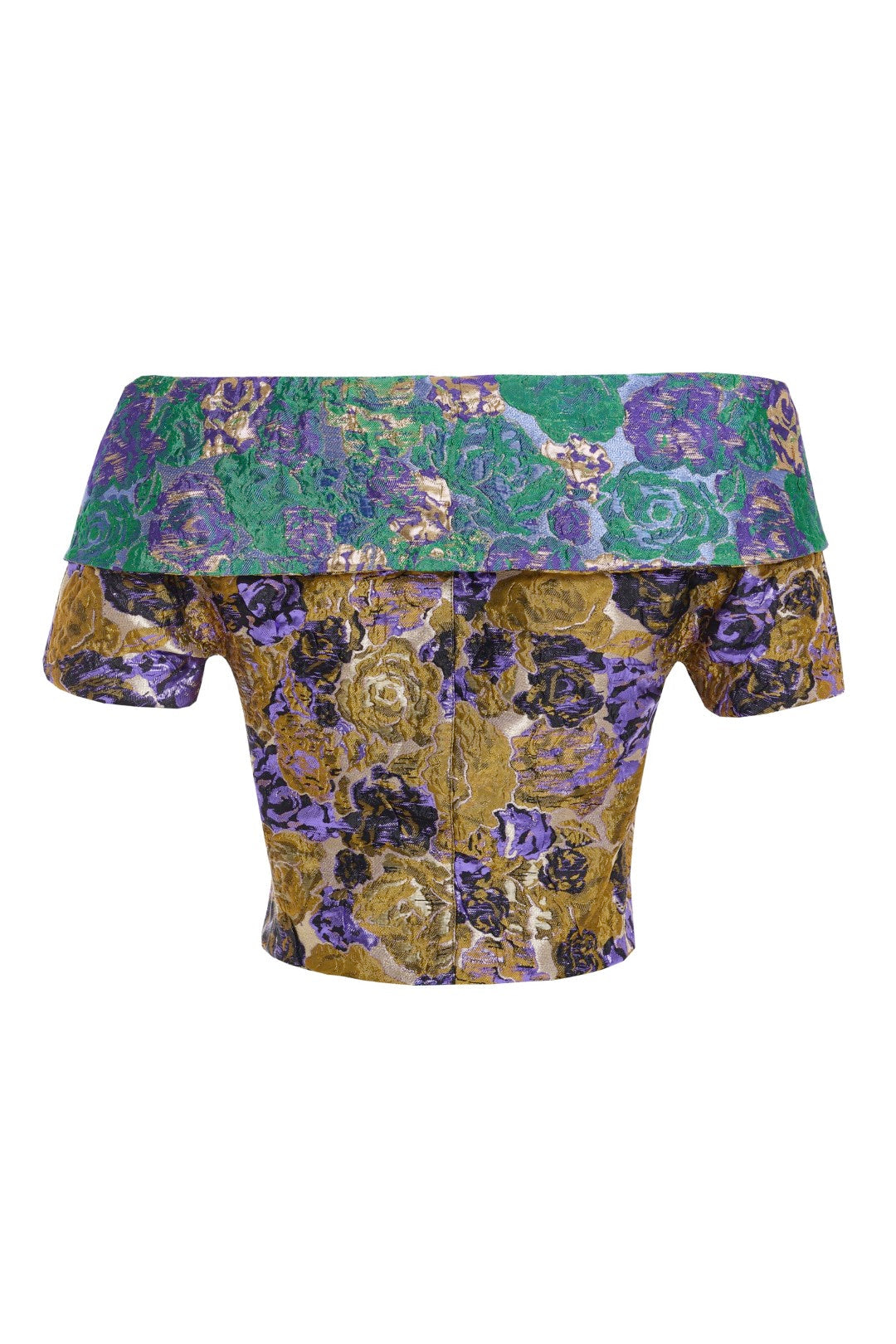 Dollie Bell-Aura Çift Taraflı Dekolte Ceket Yeşil/Dore-Ceket-4-Milagron.com