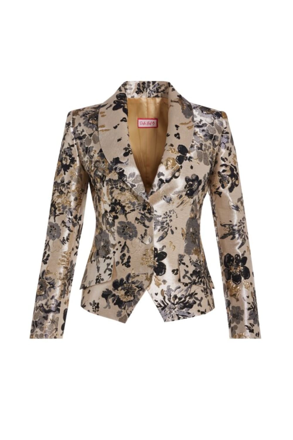 Dollie Bell-So High Ceket / Siyah Çiçekli-Ceket-1-Milagron.com