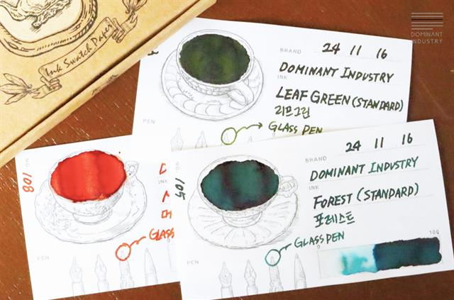 Dominant Industry-Dominant Industry Takasago Paper Mürekkep Deneme Kağıdı Ink Tea Time-Mürekkep-9-Milagron.com