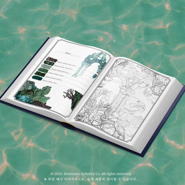 Dominant Industry-Mürekkep Arşivleme Kitabı A Log Of Atlantis-Defter-13-Milagron.com