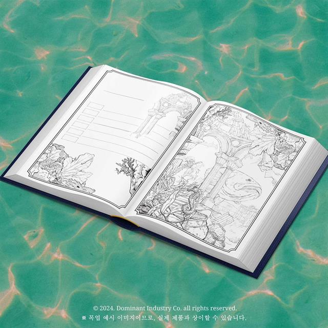 Dominant Industry-Mürekkep Arşivleme Kitabı A Log Of Atlantis-Defter-6-Milagron.com