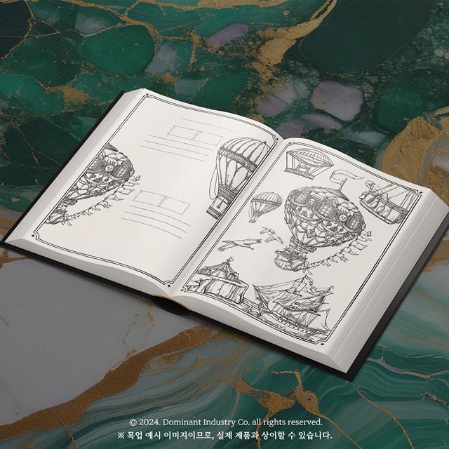 Dominant Industry-Dominant Industry Mürekkep Arşivleme Kitabı A Log Of Elixir-Özel Defterler-11-Milagron.com