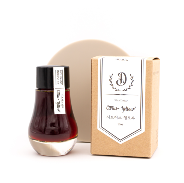 Dominant Industry-Şişe Mürekkep Citrus Sarı Standard-Mürekkep-9-Milagron.com