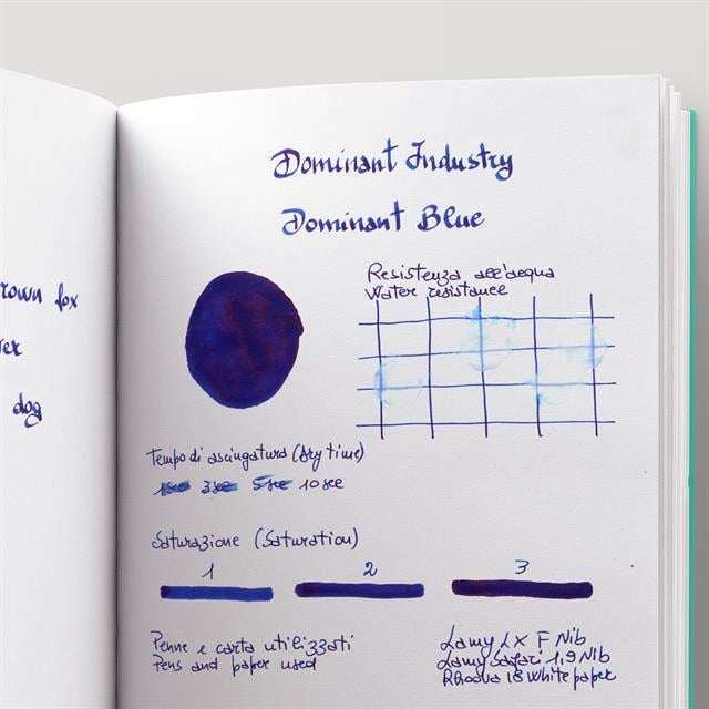 Dominant Industry Standard Şişe Mürekkep Dominant Blue