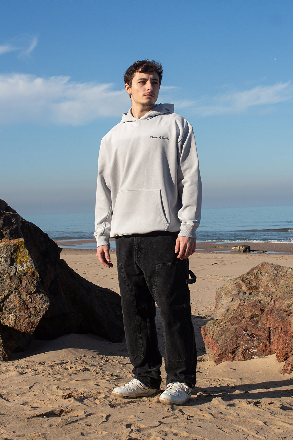 Nostalgia Hoodie Gri - 2