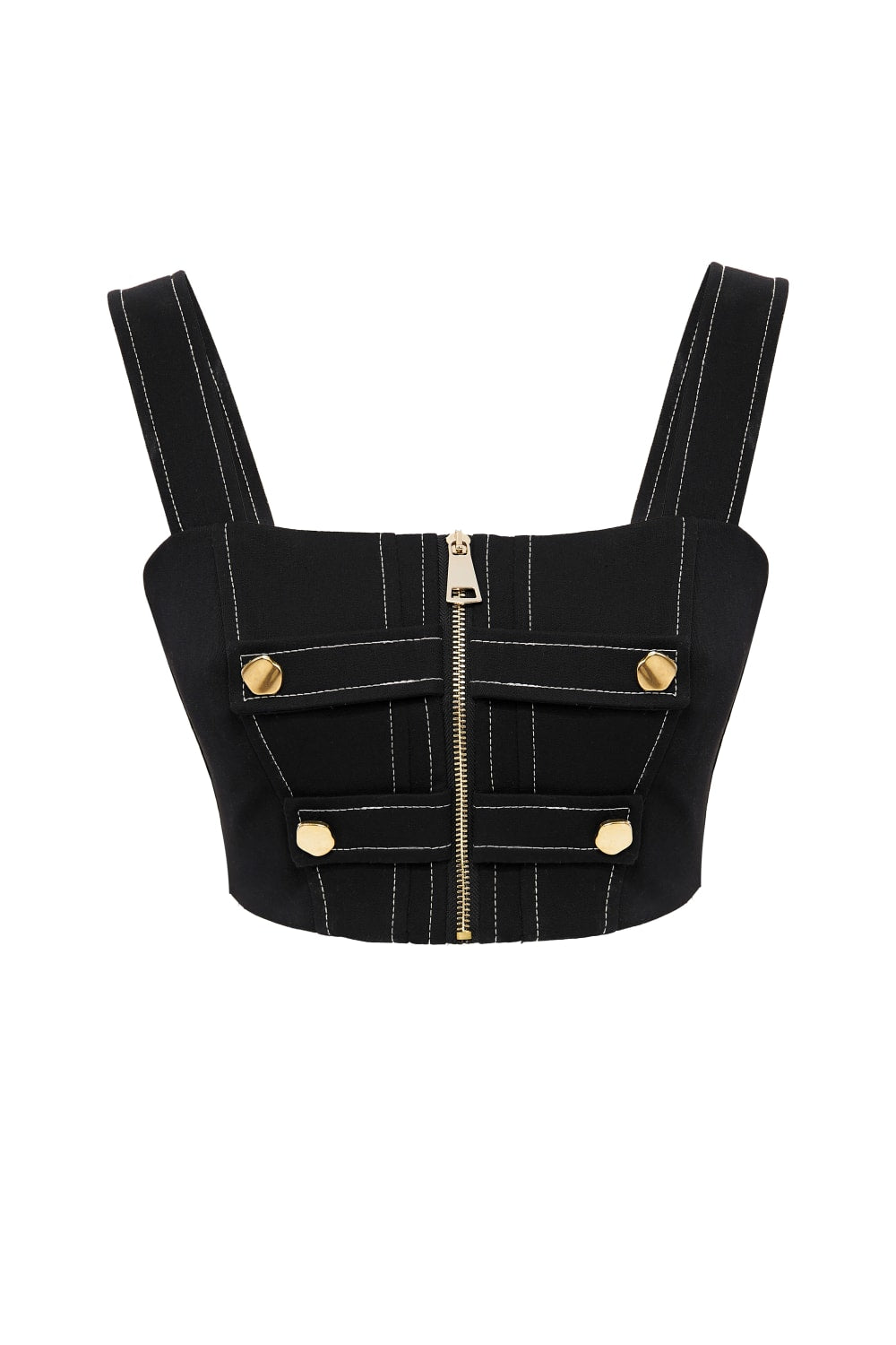 Dualsa Studio-Rose Crop Top-Crop Top-1-Milagron.com