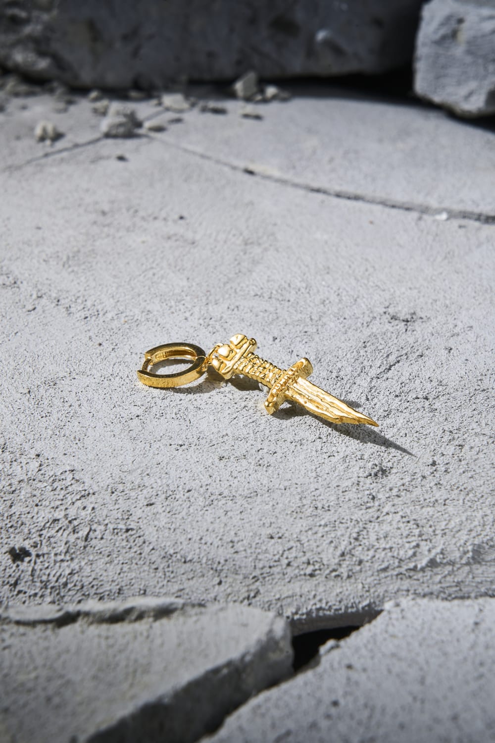 Dunkel Design-Aveley Gümüş Küpe-Küpe-4-Milagron.com