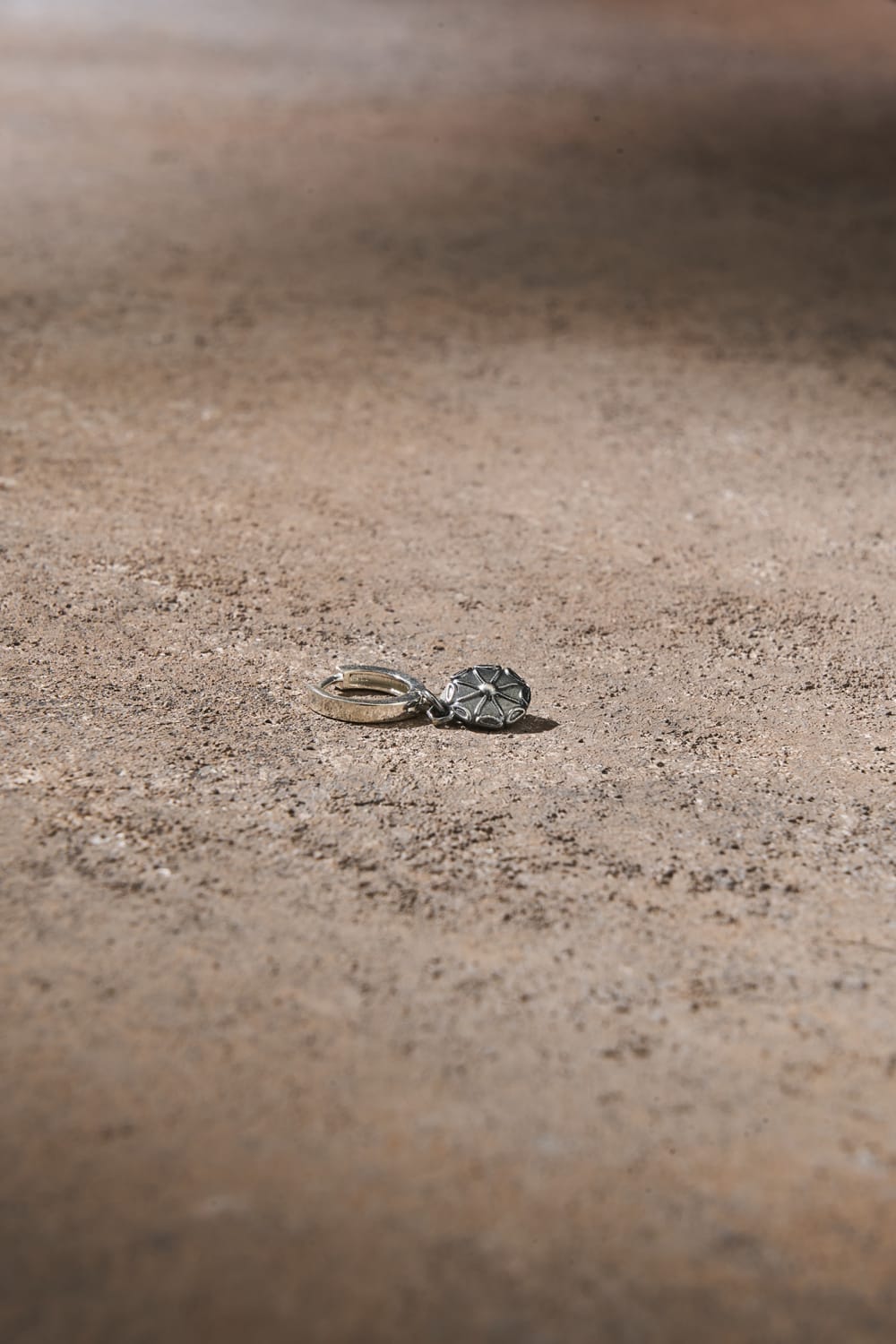 Dunkel Design-Brown Gümüş Küpe-Küpe-2-Milagron.com