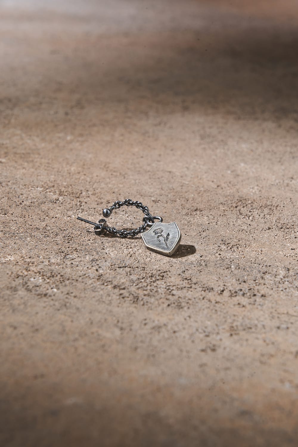 Dunkel Design-Essier Gümüş Küpe-Küpe-3-Milagron.com