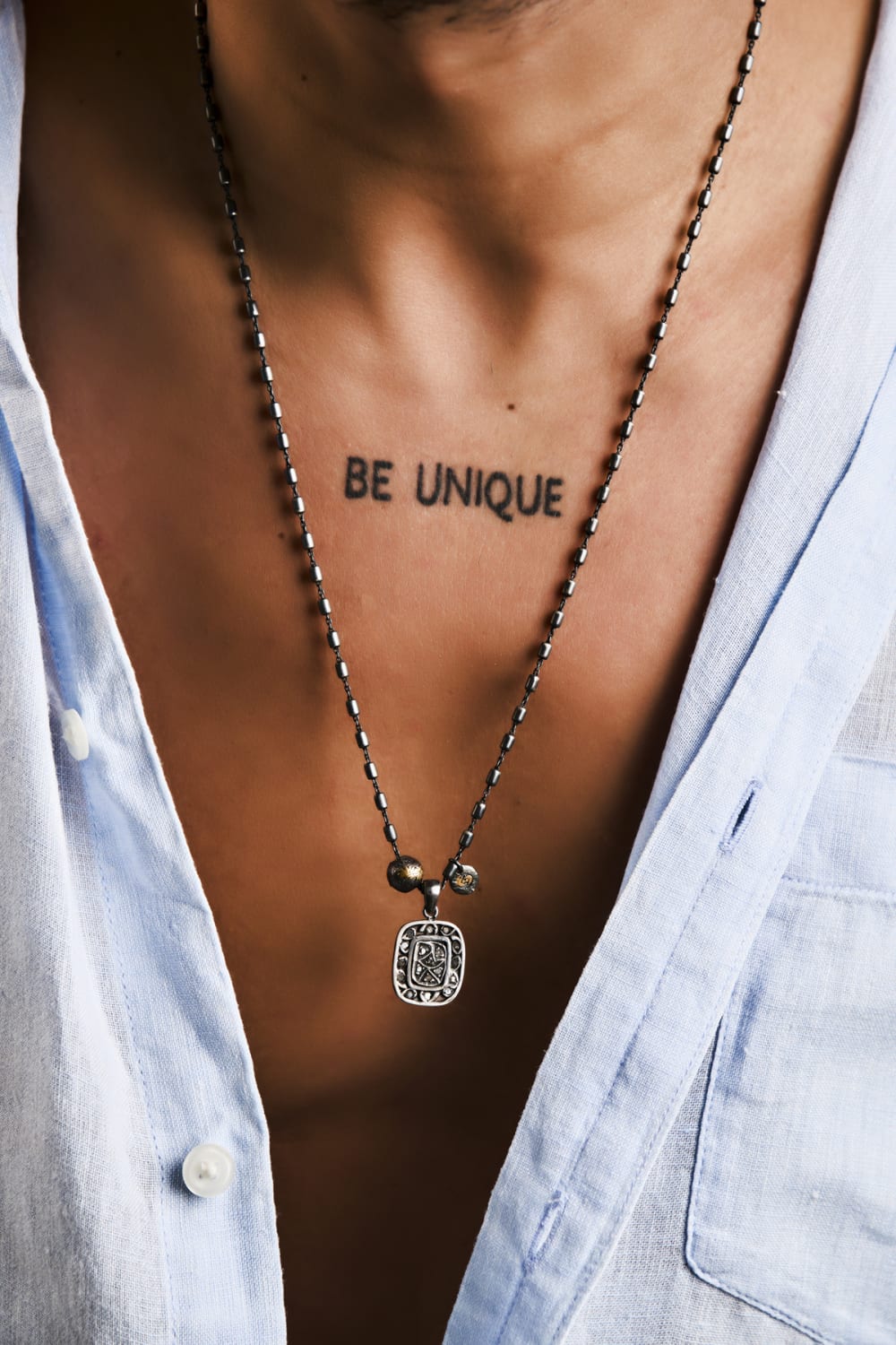 Dunkel Design-Ezop Elmasl Gümüş Kolye-Kolye-2-Milagron.com