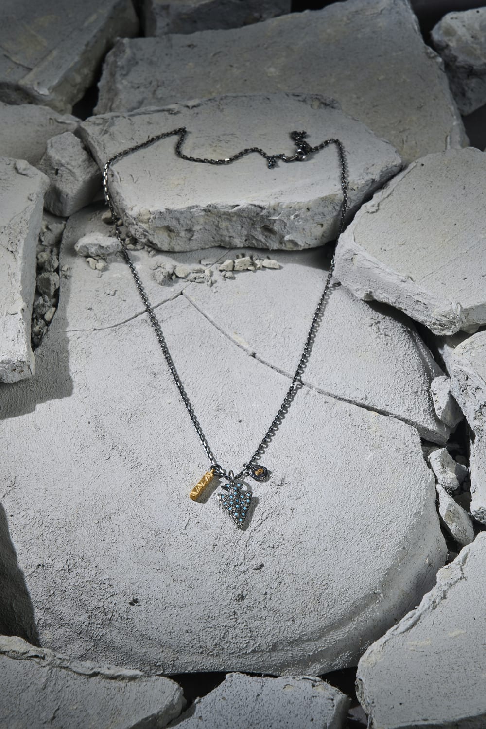 Dunkel Design-Hardy Gümüş Kolye-Kolye-4-Milagron.com